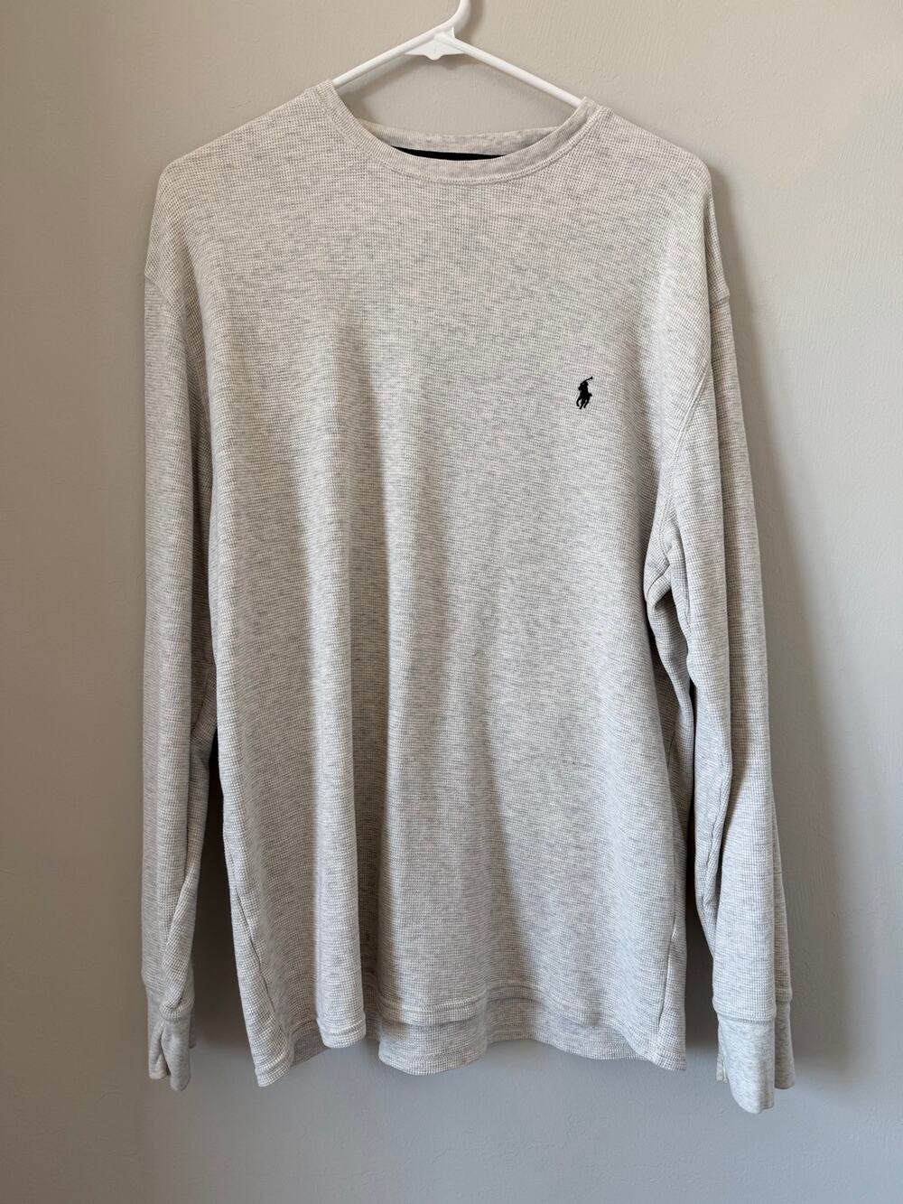 Ralph Lauren Waffle Knit Long Sleeve Top